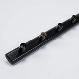 Black Domus HL 804 4LT Hollywood Light B15 475MM vanity wall bar on a white background