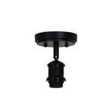Oriel Bradway CTC Black E27 Ceiling and Wall Mount