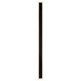 Brilliant Black Hendrick 22W 120cm LED Wall Light