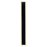 Brilliant Black Hendrick 15W 60cm LED Wall Light