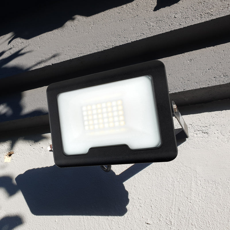 Brilliant Black Rawson Slim DIY Floodlight