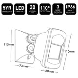 Brilliant Flexiscan PIR Security Sensor Series 2