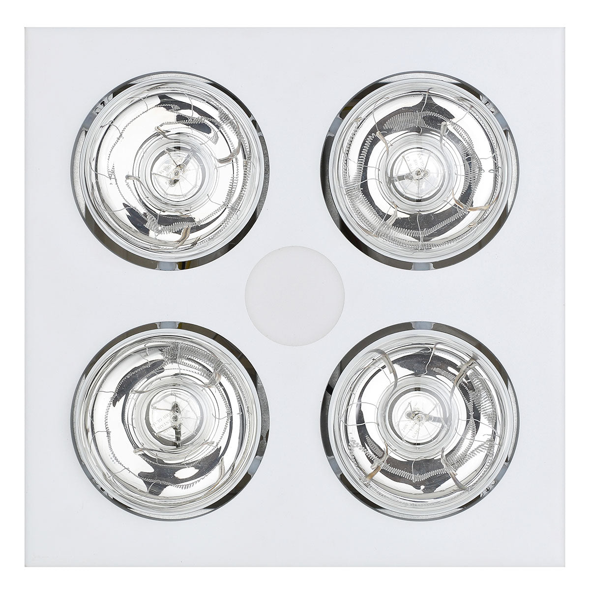 Brilliant Horizon 4+1 Light 3-In-1 Bathroom Mate - White