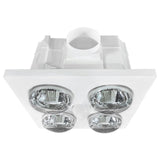 Brilliant Magma 4 Lights 3-in-1 Bathroom Mate