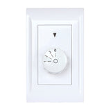 Brilliant Multi Fan Wall Controller 3 Speed White