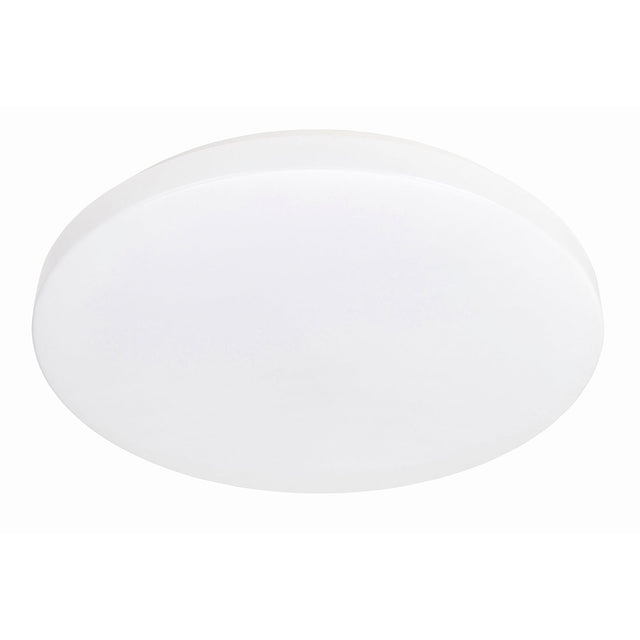 White ceiling light fixture on a white background