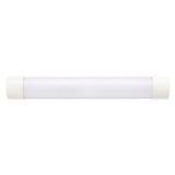 White LED light bar on a white background