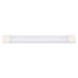 White LED light bar on a white background