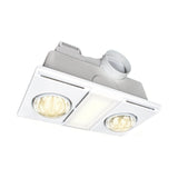 Brilliant Supernova-II 2+1 Led Lht 3-In-1 Bathroom Mate - White