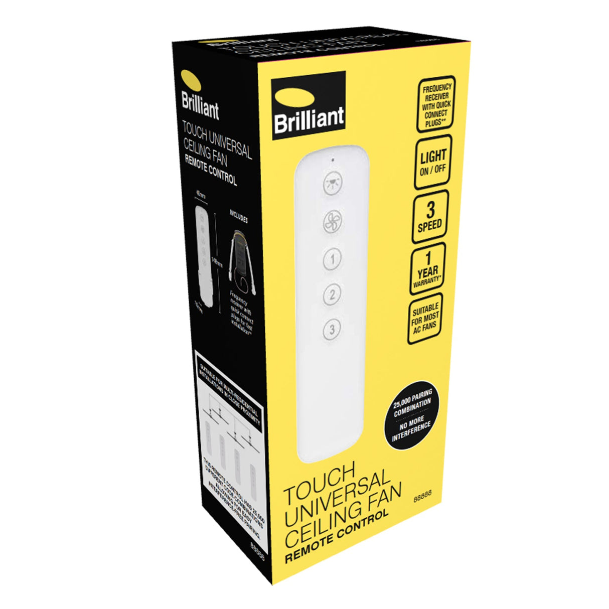 Brilliant Universal Remote Control - Touch Button