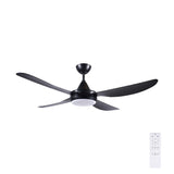 Brilliant Vector 52'' DC 4-Blade Ceiling Fan with Light