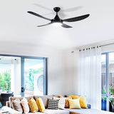 Brilliant Vector 52'' DC 4-Blade Ceiling Fan with Light