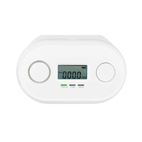 Brilliant White Carbon Monoxide Digital Display Alarm