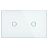 Brilliant White Elite Glass Wall Switch