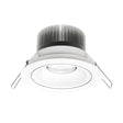 LED downlight on a white background