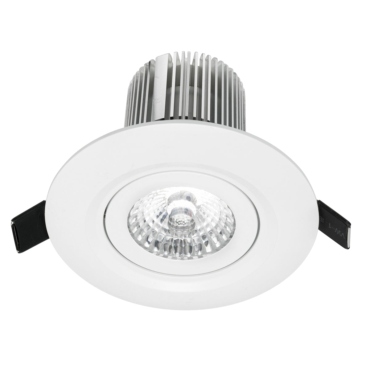 LED downlight fixture on a white background