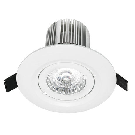 LED downlight fixture on a white background