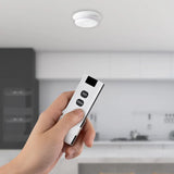Brilliant White Rf Remote Control for Interconnected Smoke & Carbon Monoxide Alarms