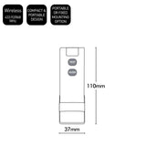 Brilliant White Rf Remote Control for Interconnected Smoke & Carbon Monoxide Alarms