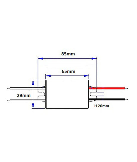 CLA 24V 12W Waterproof Constant Voltage LED Drivers IP67