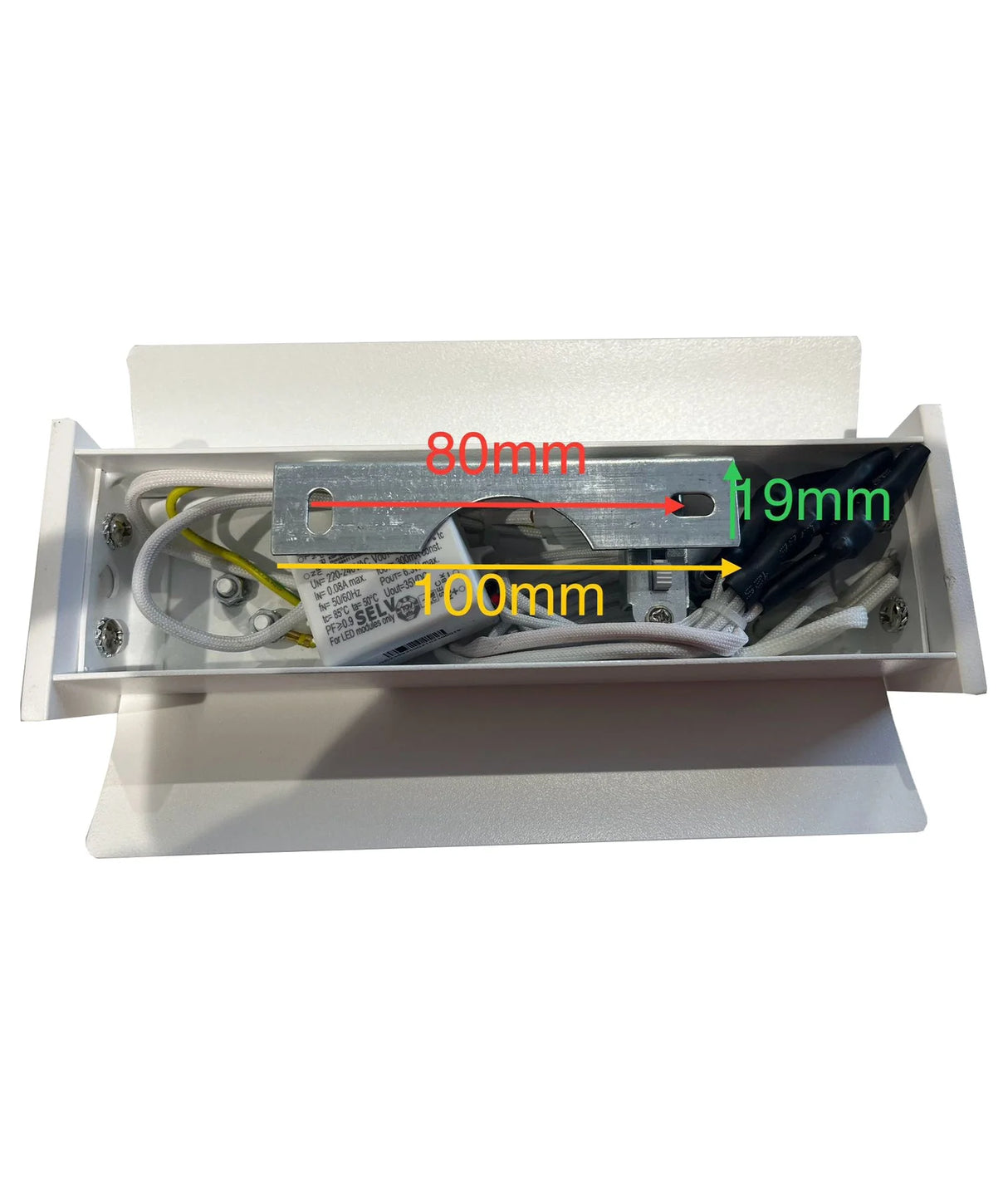 CLA ATLANTA City Series LED Interior Tri-CCT Up/Down Rectangular Dimmable Wall Light