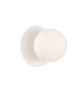 CLA BALLE Interior Round Opal Diffuser with Round Base Wall Lights