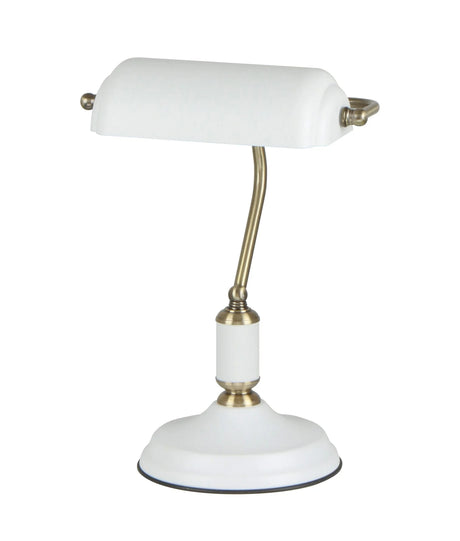 CLA Banca Interior Banker Lamps with Cylindrical Shade