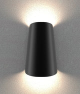 CLA BESTRI LED Tri-CCT Exterior Surface Mounted Cone Up Down Wall Light IP65