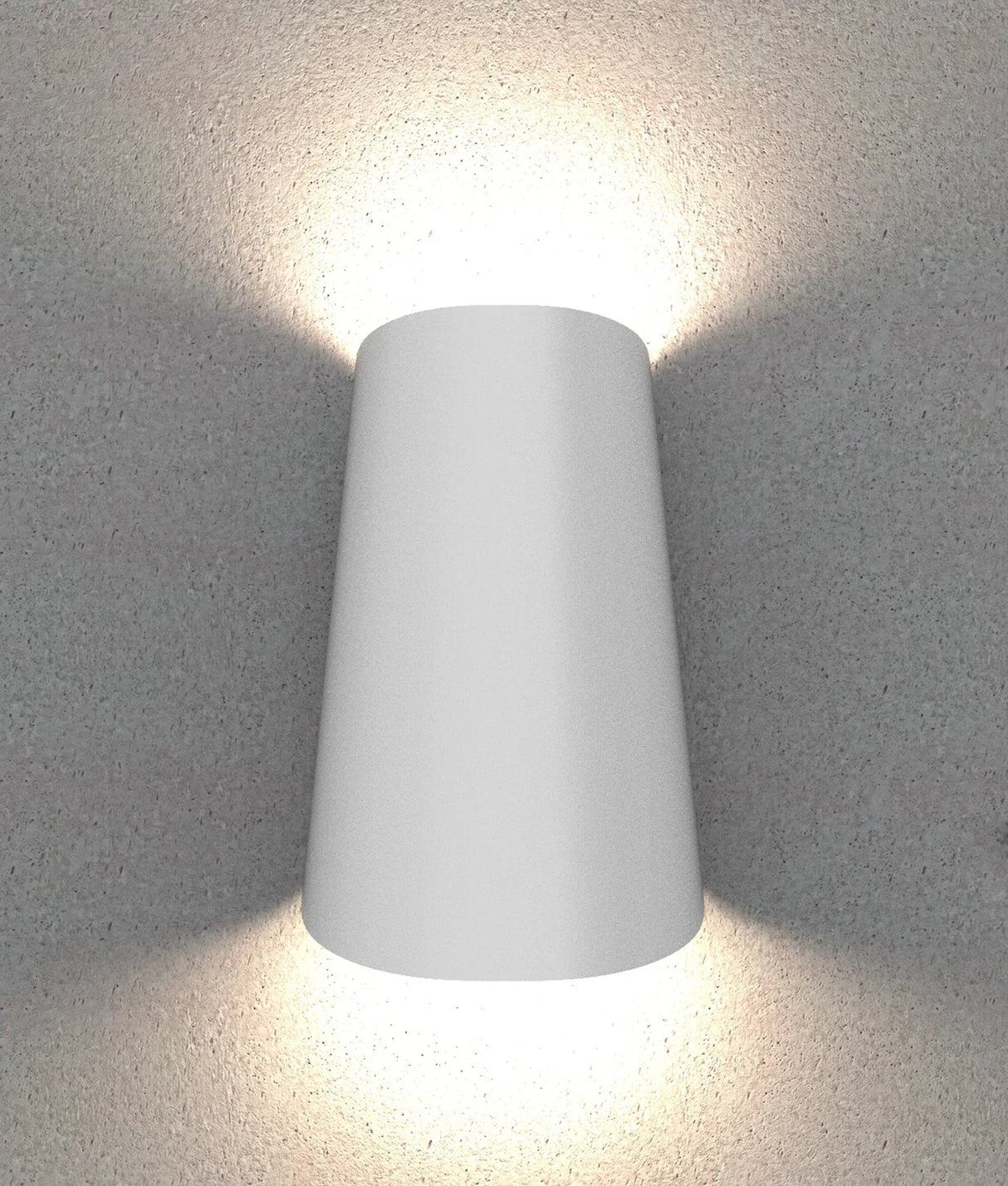 CLA BESTRI LED Tri-CCT Exterior Surface Mounted Cone Up Down Wall Light IP65
