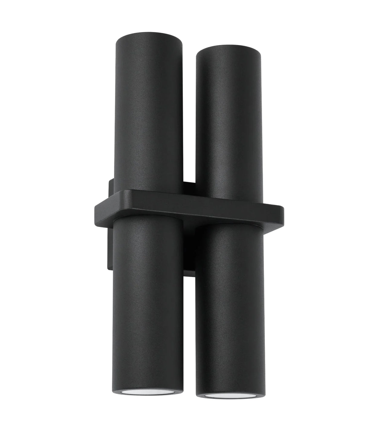 CLA BRILLER Exterior Black Up Down Pillar Spot Light IP65