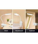 CLA BUDDY LED Rechargeable Portable Touch Clip Lamp