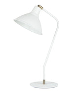 CLA Collo Cone Shade with Antique Brass Highlight Table Lamps