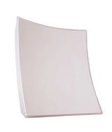 CLA CRISTAL LED Tri-CCT Exterior Curved Square Wall Lights IP65