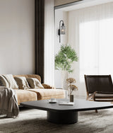 CLA Flauta Interior Round Top Cylinder Ribbed Wall Lights