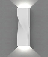 CLA GIROTRI Large Exterior LED Tri-CCT Surface Mounted Up Down Twist Wall Lights IP65