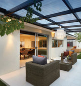 CLA GU10 Exterior Wall Pillar Spot Lights (Anodized Aluminium) IP65