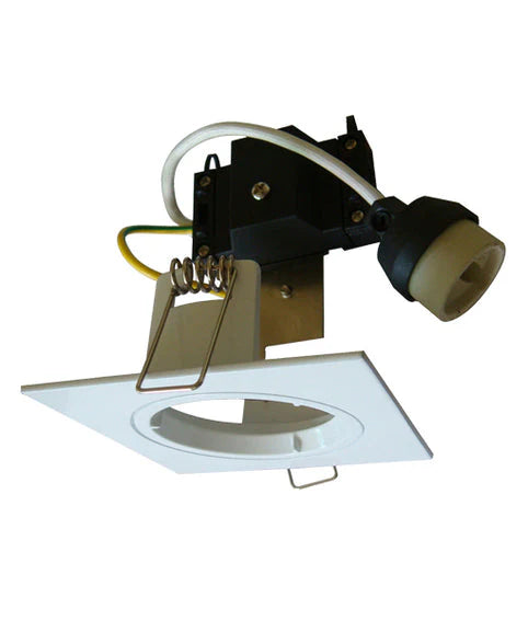 CLA Gu10 Fixed Square Downlight Fittings Cut out: 70mm