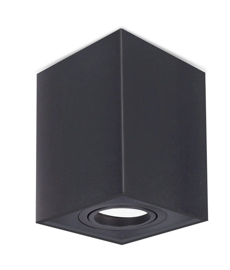CLA Surface Gu10 Square Gimbal Surface Mounted Ceiling Downlights