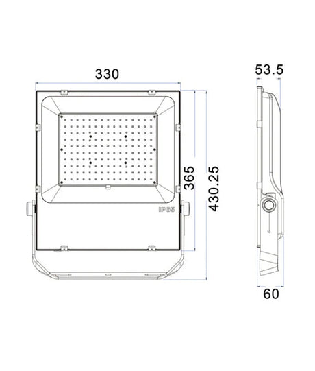 CLA LED Flood Light 150W IP65