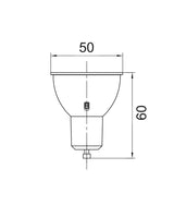 CLA LED GU10 Tri-CCT Globe 6W