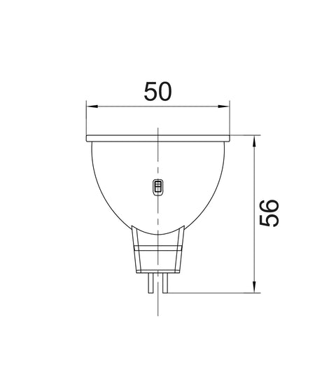 CLA LED MR16 Tri-CCT Globe 6W