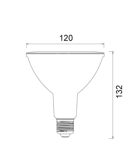 CLA LED PAR38 Globes IP65 15W