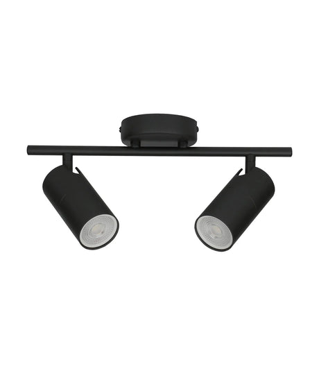 Cla Lengan Interior Double Heads Adjustable Round Base Spot Lights