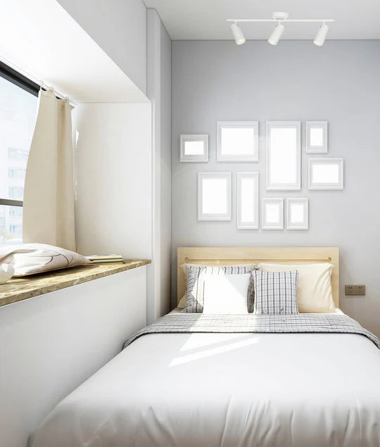 Cla Lengan Interior Three Heads Adjustable Round Base Spot Lights