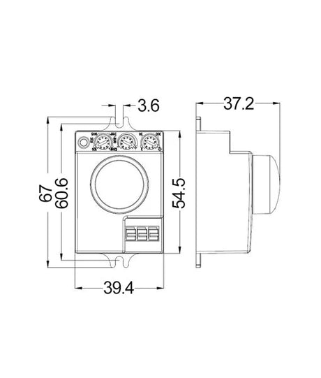 CLA Microwave Sensor IP20