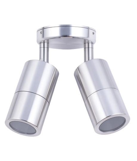 CLA MR16 Exterior Wall Pillar Spot Lights (Anodized Aluminium) IP65