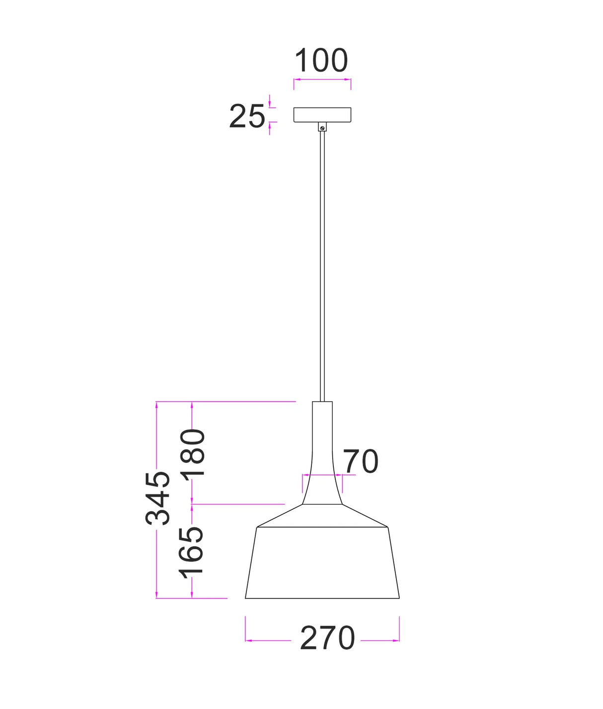 CLA Oxido Interior Rustic Brown with Travertine Highlight Angled Dome Pendant Lights