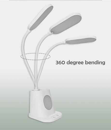 CLA PENMATE LED Rechargeable Portable Functional Touch Table Lamp