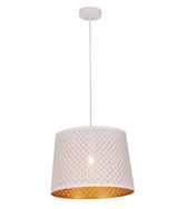 CLA PENSHADE Interior Slanted with Laser Cut with Geometry Pattern Pendant Lights