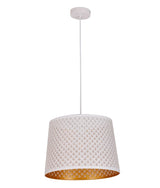 CLA PENSHADE Interior Slanted with Laser Cut with Geometry Pattern Pendant Lights